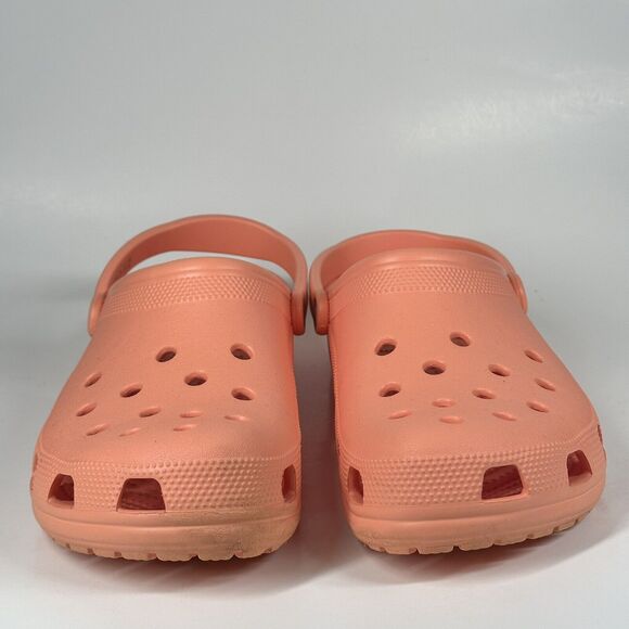 Crocs Mens Size 13 Papaya Classic Clog Mule Authentic Shoe Style 10001 - Picture 2 of 15